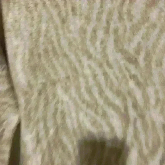 Beige print Abercrombie & Fitch sweater Sz Large - Picture 8 of 16